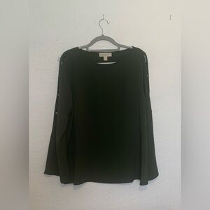 Michael Kors Ivy Cut Out Blouse